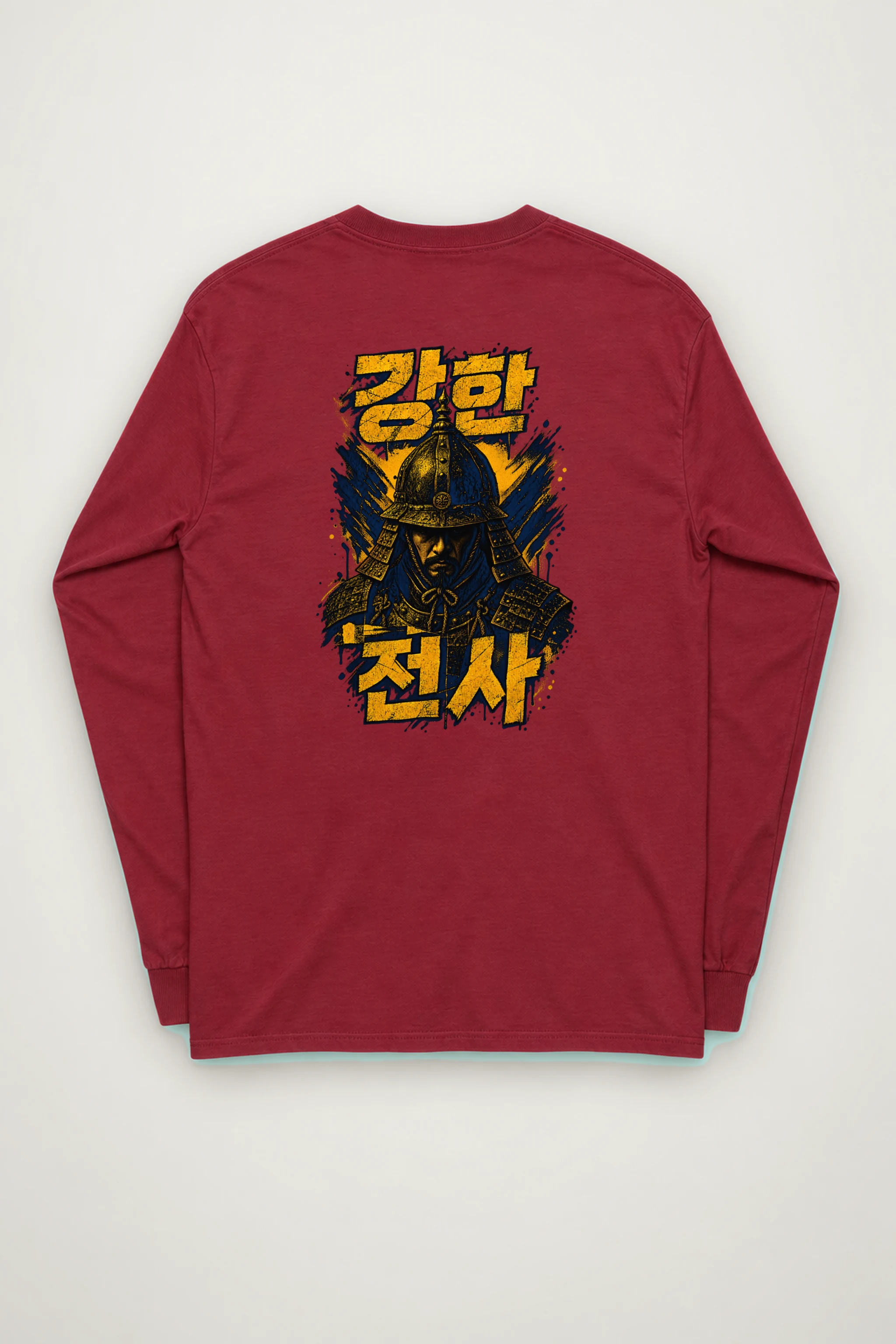 "강한 전사" Unisex Longsleeve T-shirt