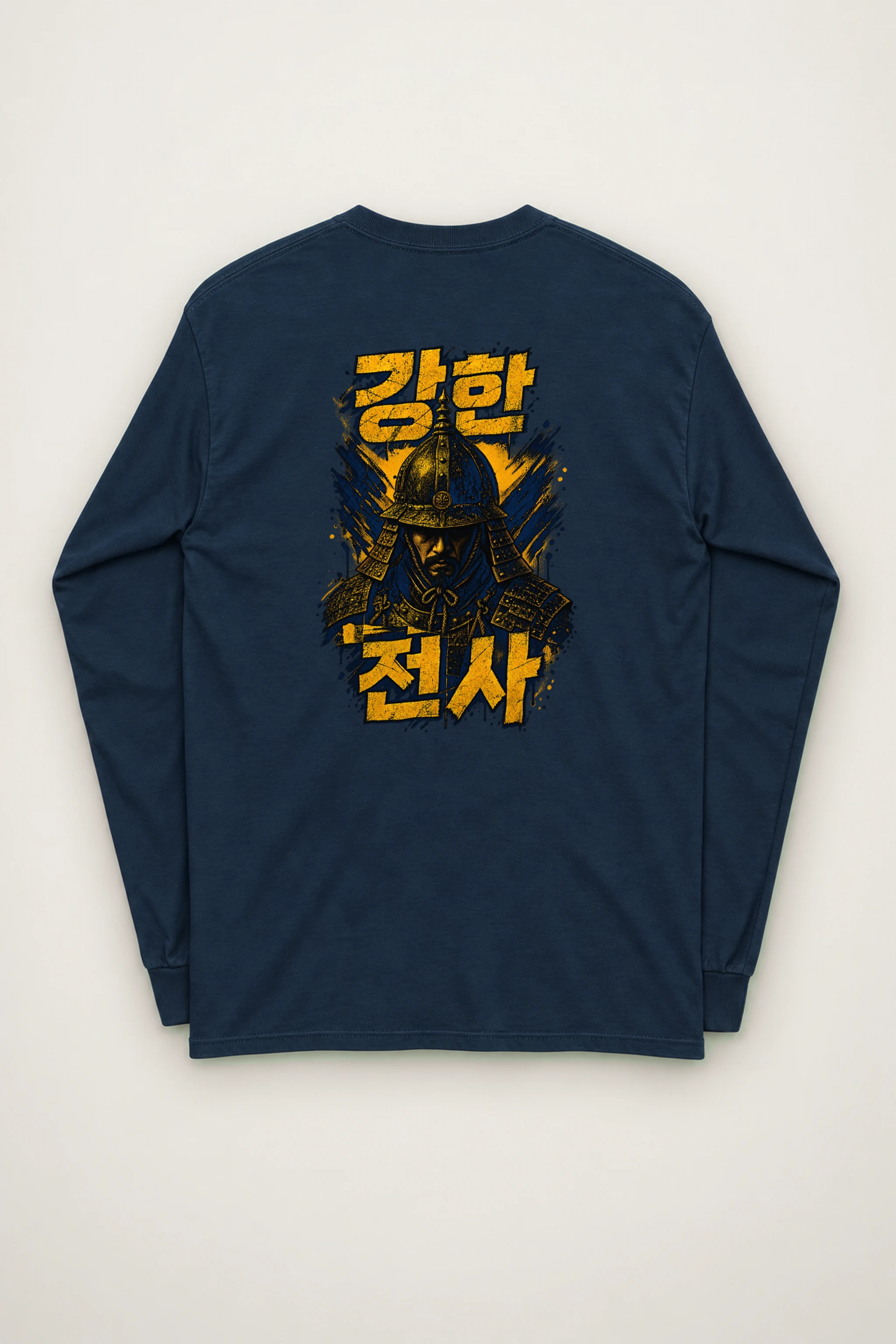 "강한 전사" Unisex Longsleeve T-shirt