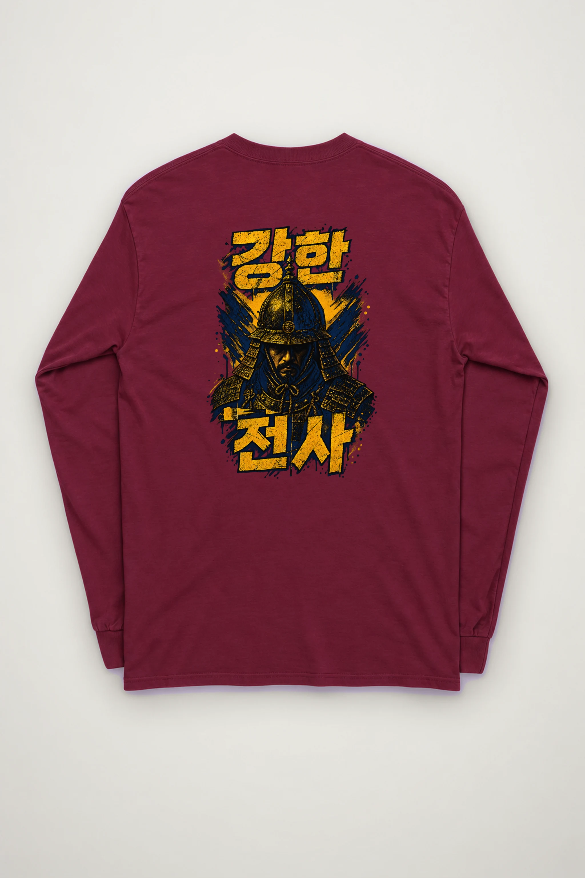 "강한 전사" Unisex Longsleeve T-shirt