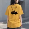 "고기배를 가자" Heavyweight Unisex Crewneck T-shirt | Gildan 5000