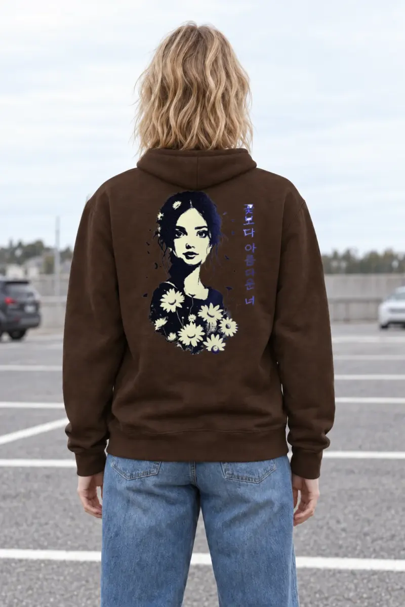 "꽃보다 아름다운 너" Heavy Blend Unisex Pullover Hoodie