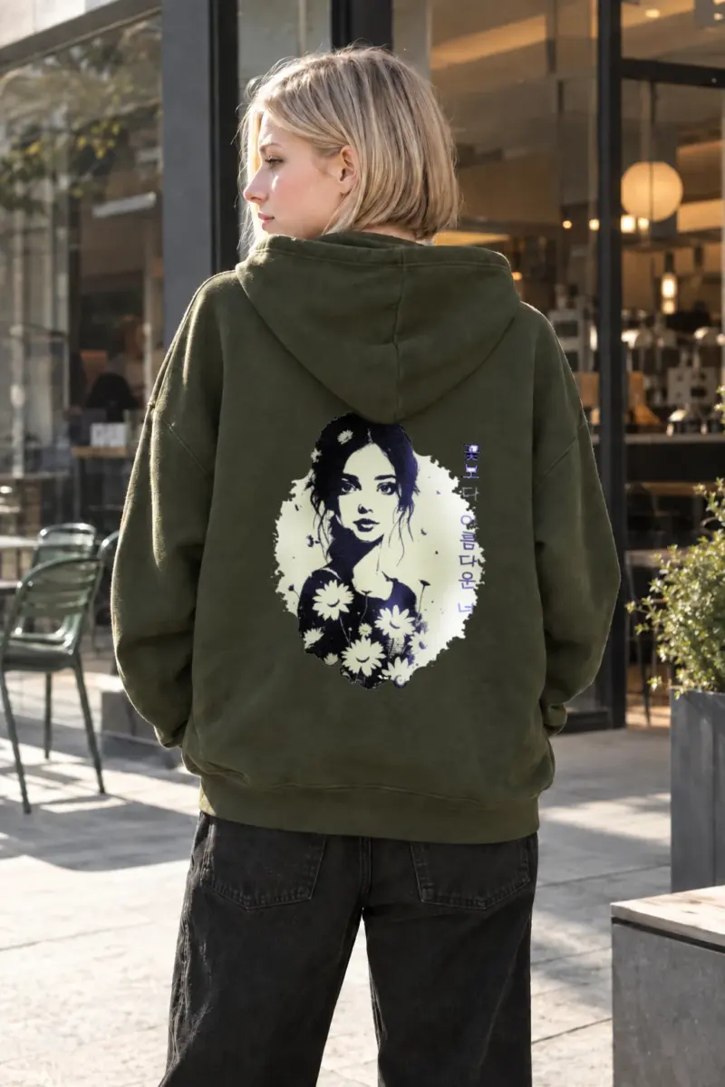 "꽃보다 아름다운 너" Heavy Blend Unisex Pullover Hoodie | Gildan 18500