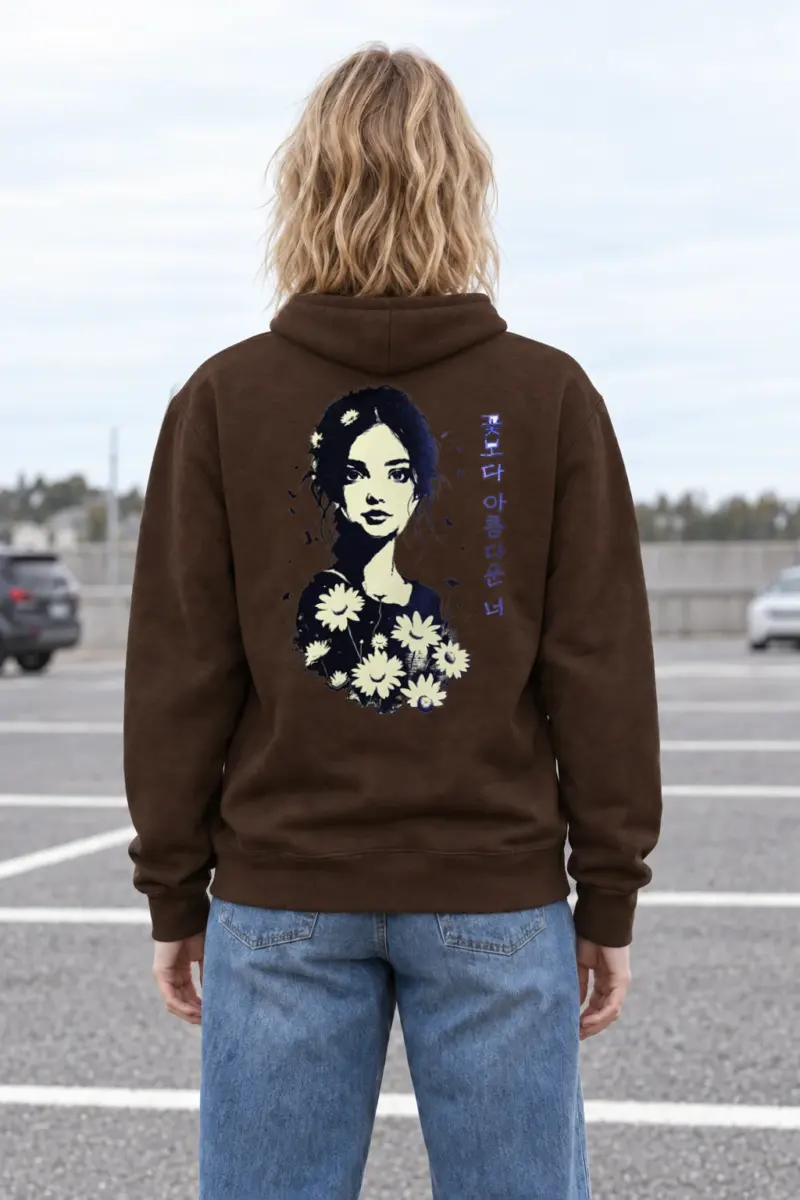 "꽃보다 아름다운 너" Heavy Blend Unisex Pullover Hoodie