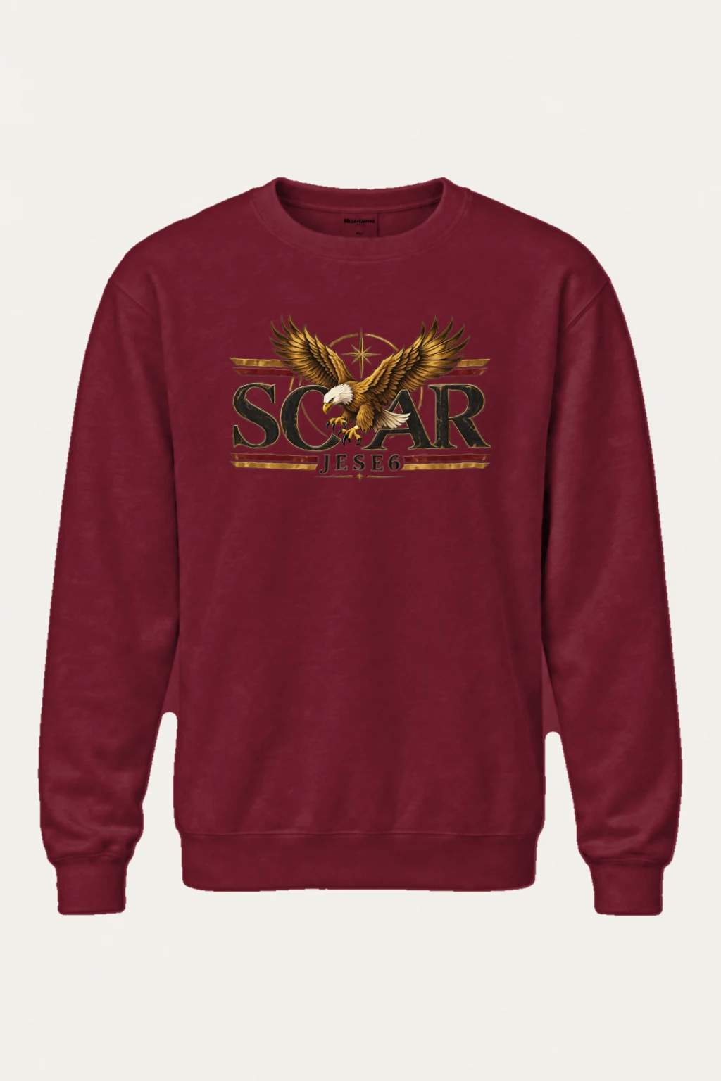 "Eagle Compass Star" Heavy Blend Unisex Crewneck Sweatshirt