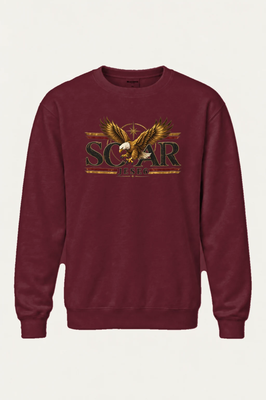 "Eagle Compass Star" Heavy Blend Unisex Crewneck Sweatshirt