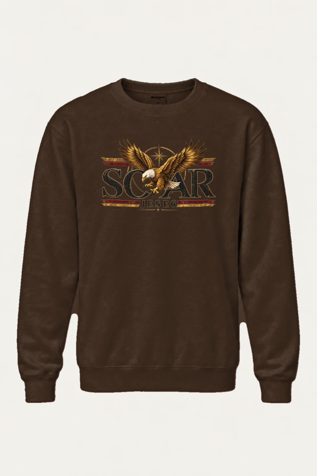 "Eagle Compass Star" Heavy Blend Unisex Crewneck Sweatshirt