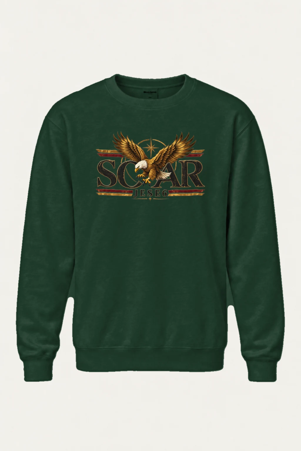 "Eagle Compass Star" Heavy Blend Unisex Crewneck Sweatshirt