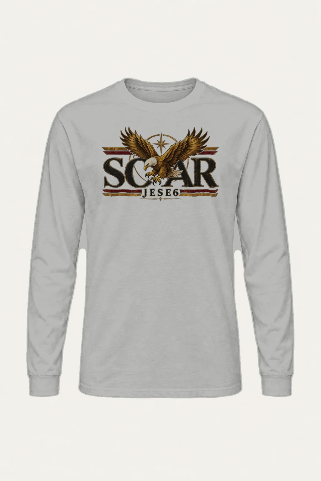 "Eagle Compass Star" Unisex Longsleeve T-shirt | Gildan 2400