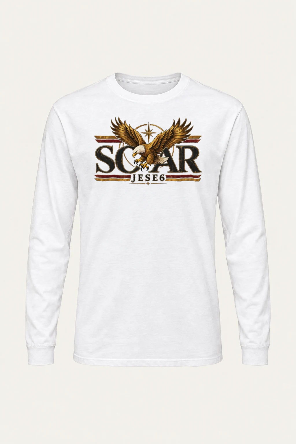 "Eagle Compass Star" Unisex Longsleeve T-shirt | Gildan 2400