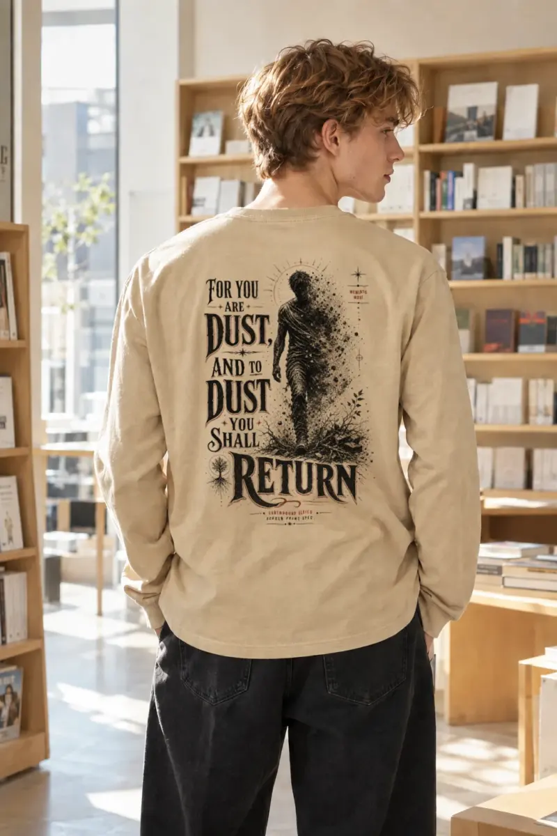 "Earthbound Memento Mori" Unisex Longsleeve T-shirt | Gildan 2400