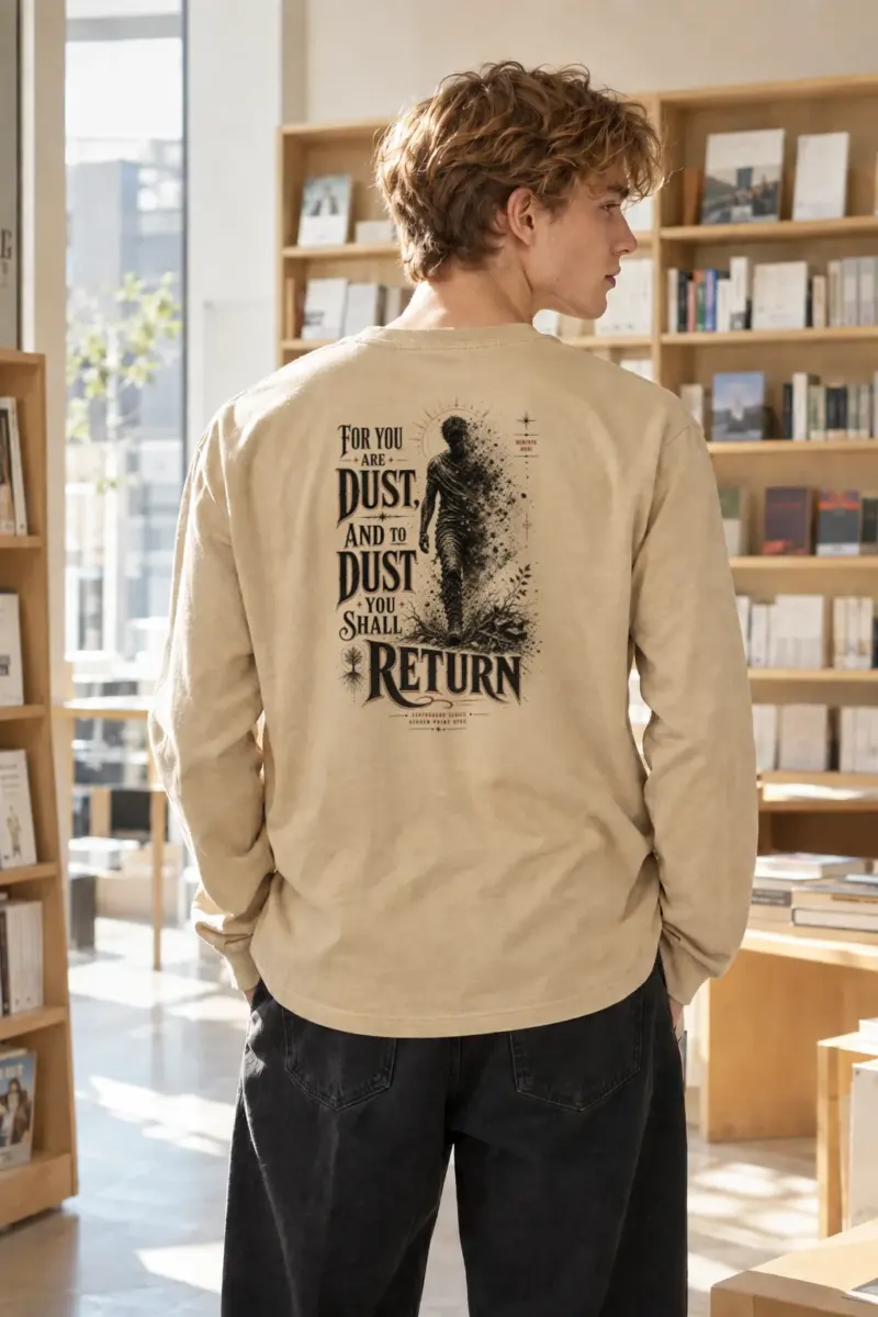 “Earthbound Memento Mori” Unisex Longsleeve T-shirt | Gildan 2400