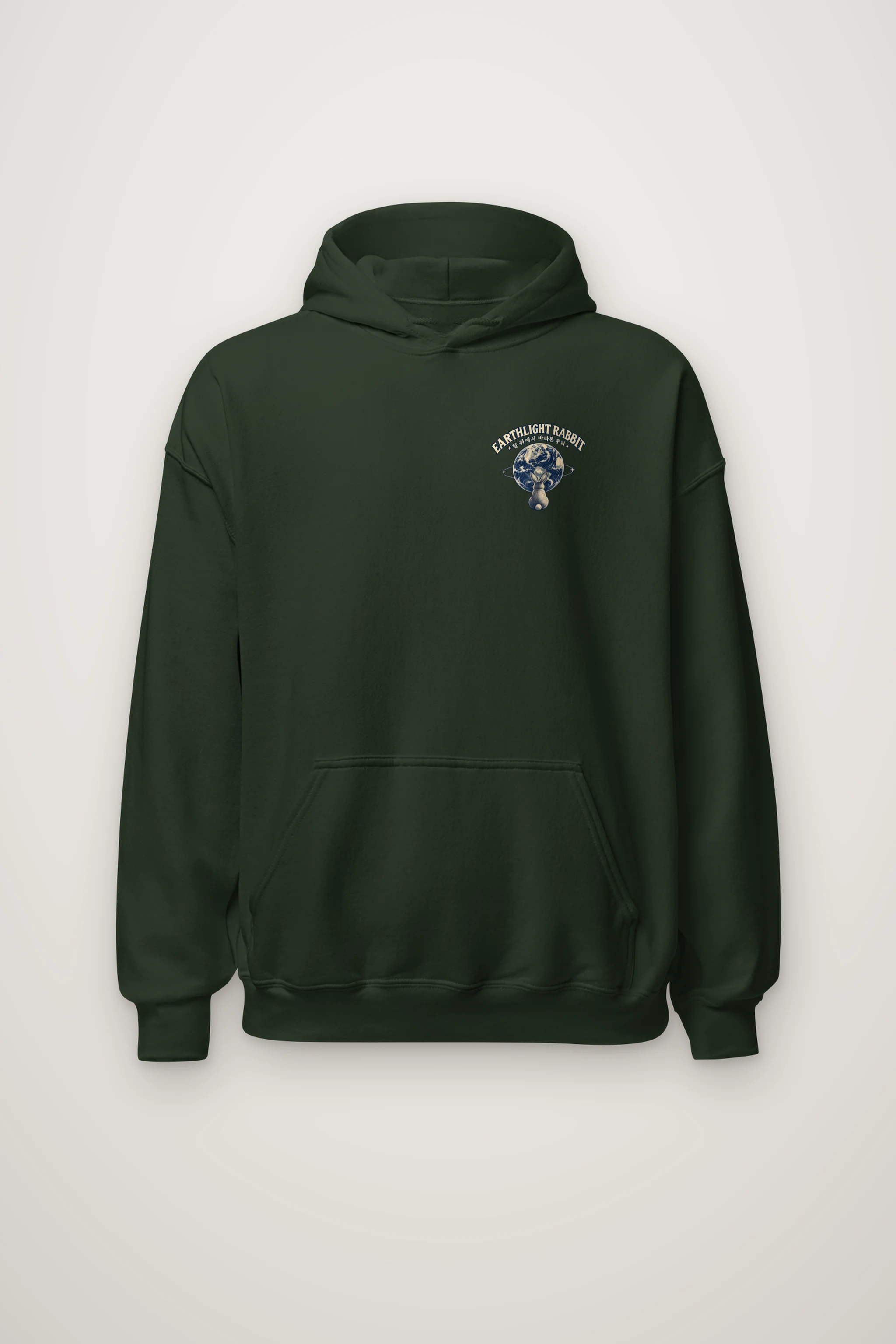 "Earthlight Rabbit" Heavy Blend Unisex Pullover Hoodie