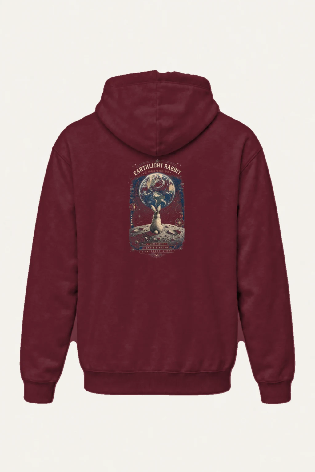 "Earthlight Rabbit" Heavy Blend Unisex Pullover Hoodie | Gildan 18500