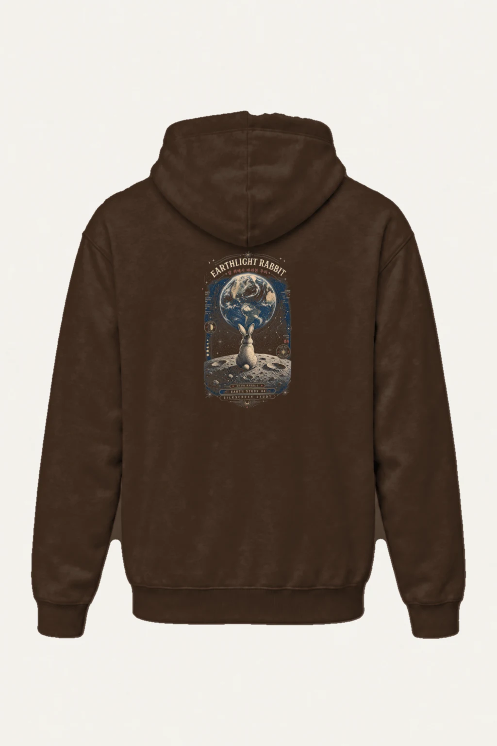 "Earthlight Rabbit" Heavy Blend Unisex Pullover Hoodie | Gildan 18500