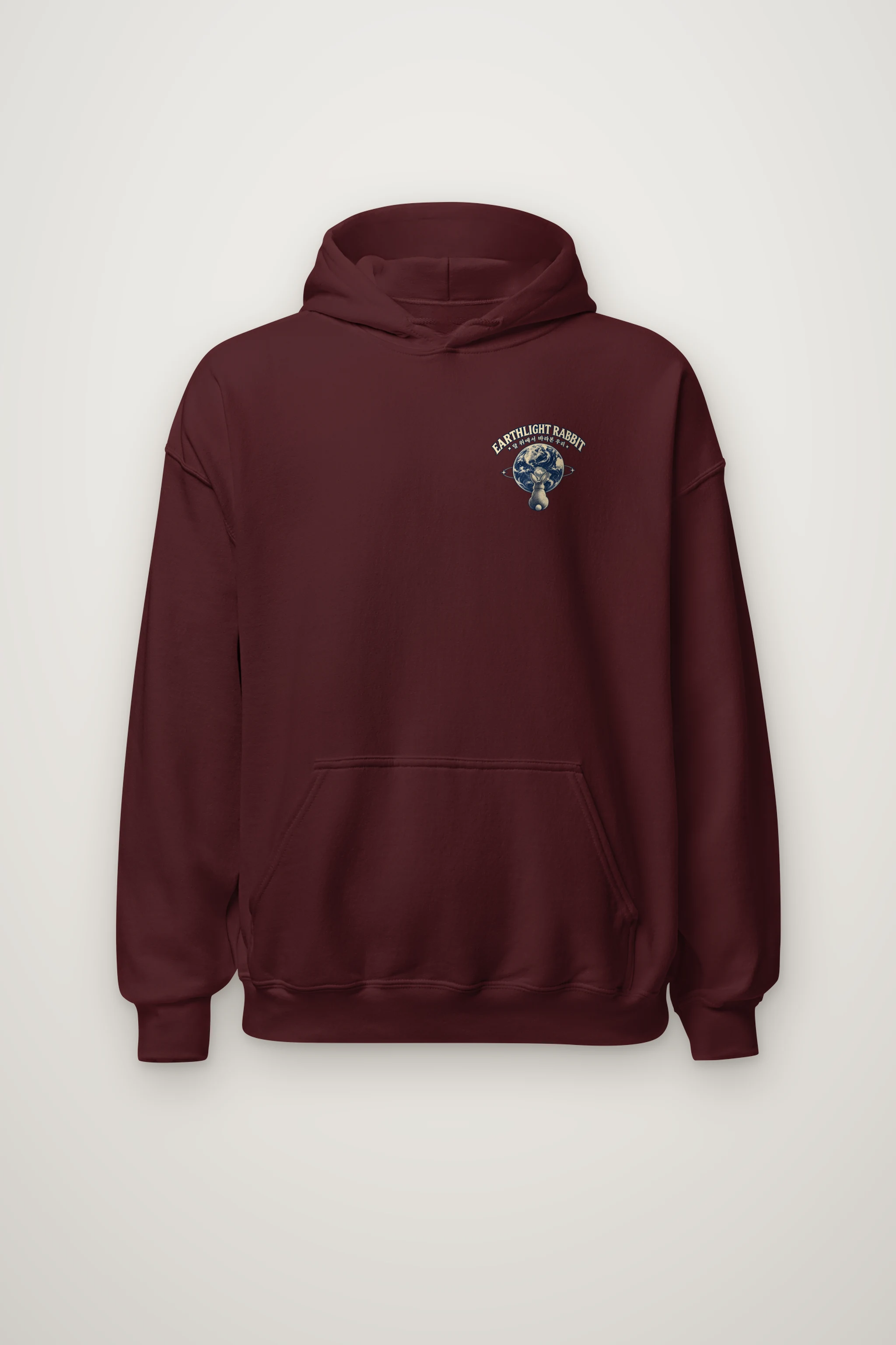 "Earthlight Rabbit" Heavy Blend Unisex Pullover Hoodie