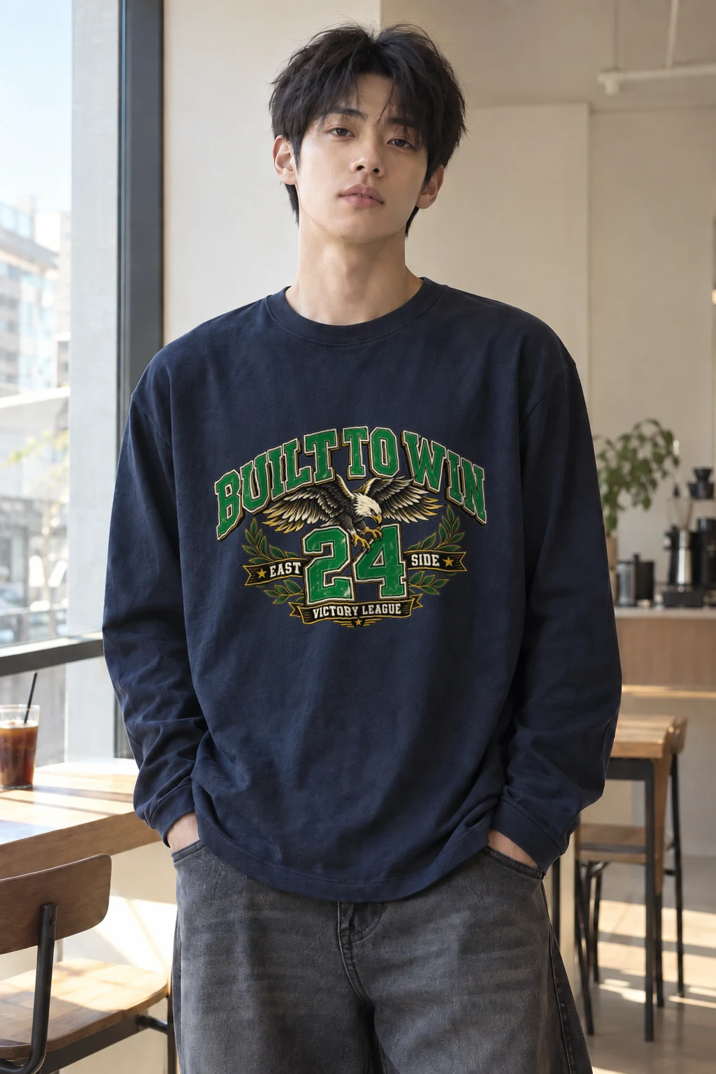 "East Side Victory" Unisex Longsleeve T-shirt | Gildan 2400