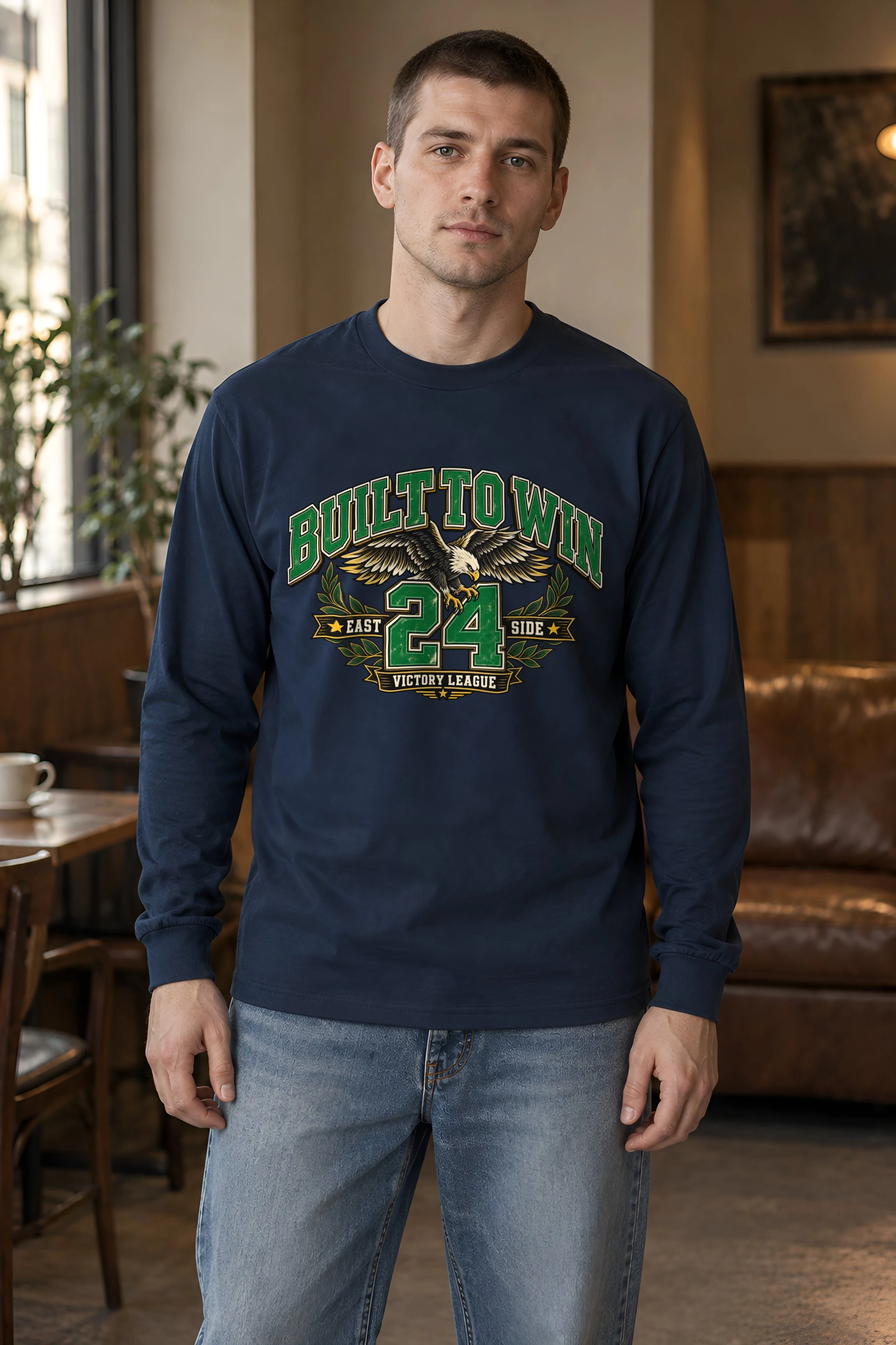 "East Side Victory" Unisex Longsleeve T-shirt