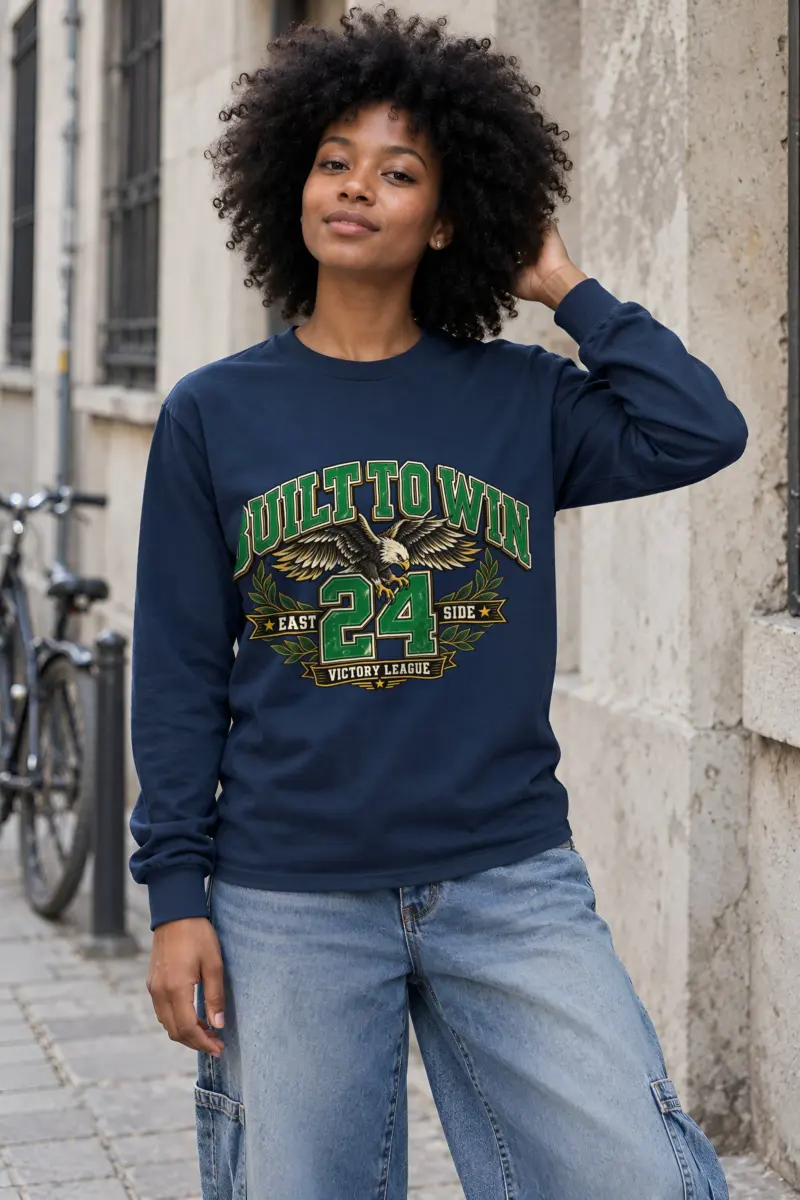 "East Side Victory" Unisex Longsleeve T-shirt
