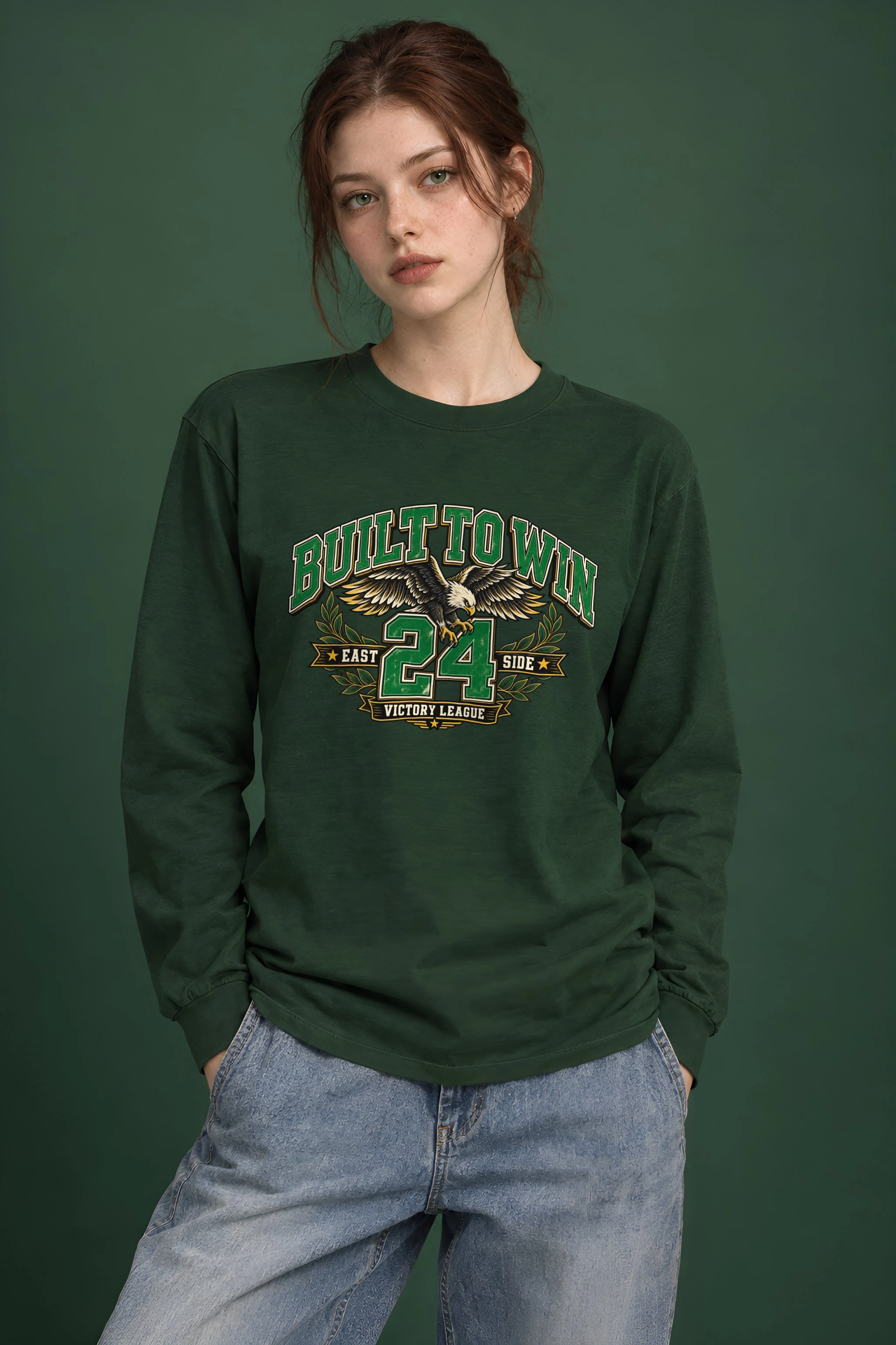 "East Side Victory" Unisex Longsleeve T-shirt
