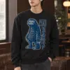 "Grumpy Shaggy Creature" Heavy Blend Unisex Crewneck Sweatshirt | Gildan 18000