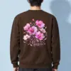 "Pink Cosmos Bouquet" Heavy Blend Unisex Crewneck Sweatshirt | Gildan 18000