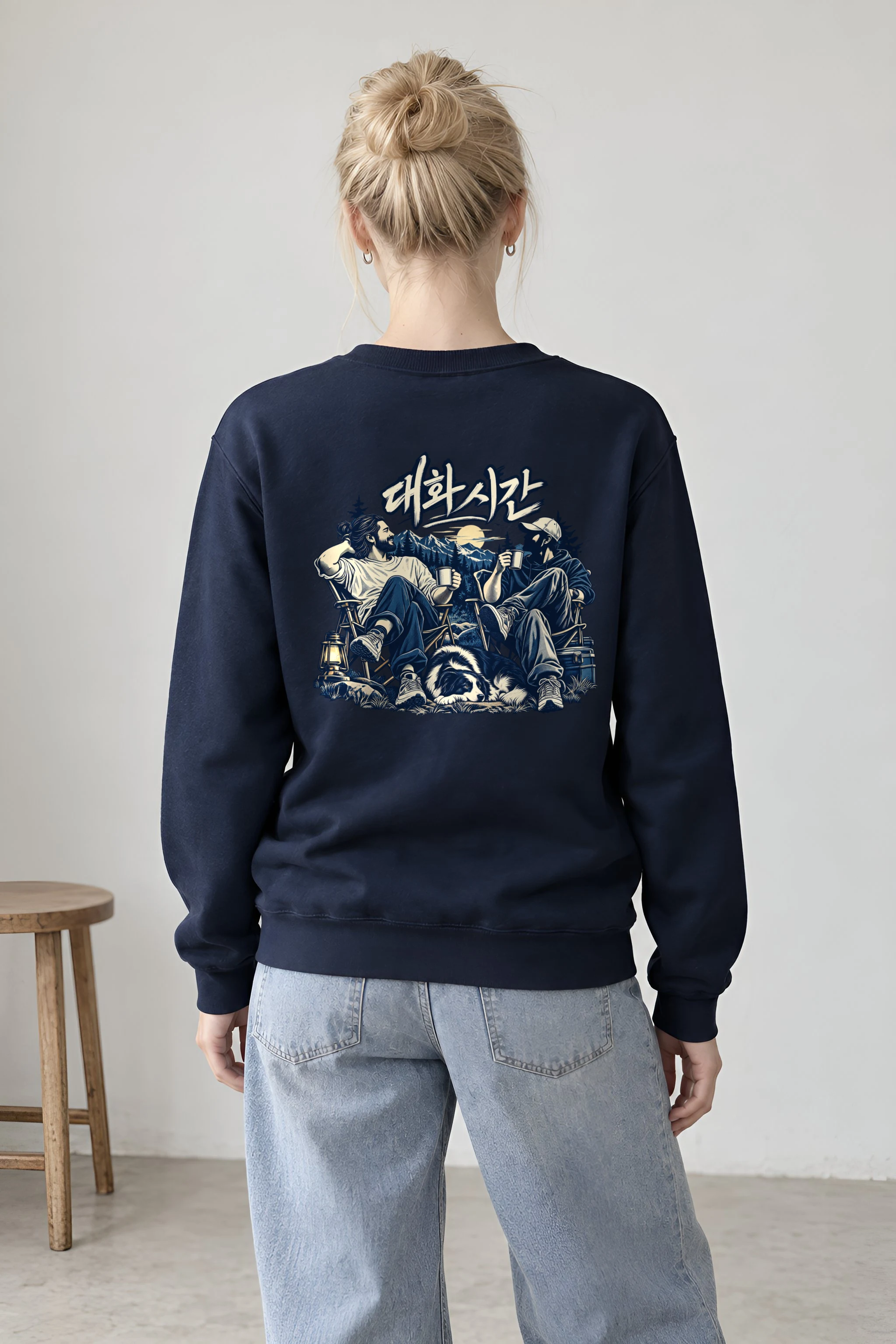 "Campfire Talk" Heavy Blend Unisex Crewneck Sweatshirt