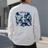 "대화 시간" Unisex Longsleeve T-shirt | Gildan 2400
