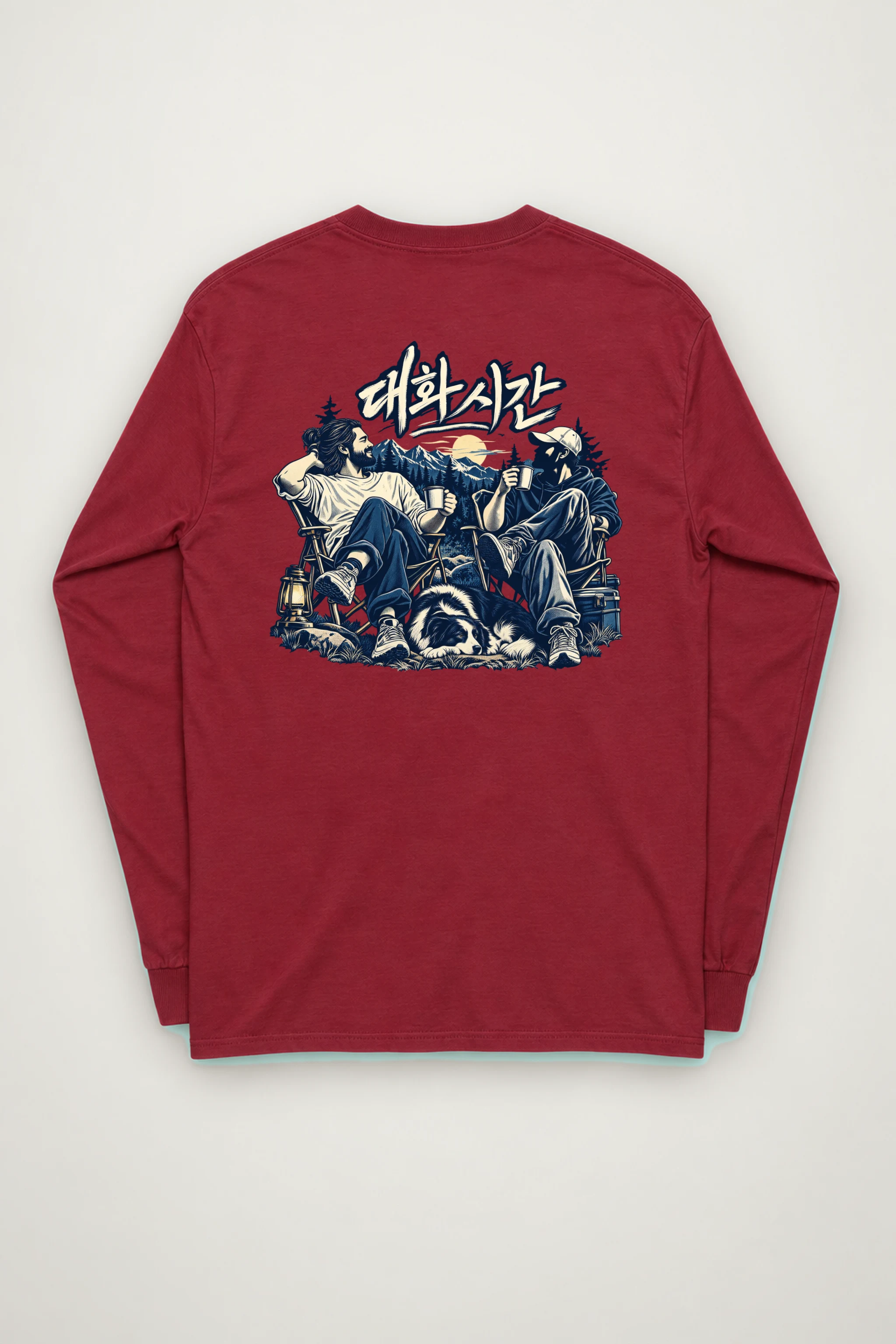 "Campfire Dialogue" Unisex Longsleeve T-shirt