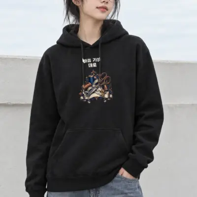 "마음 가는 대로" Heavy Blend Unisex Pullover Hoodie