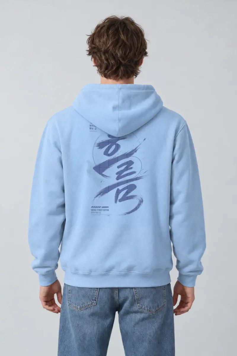 "멈추지 않는 선" Heavy Blend Unisex Pullover Hoodie