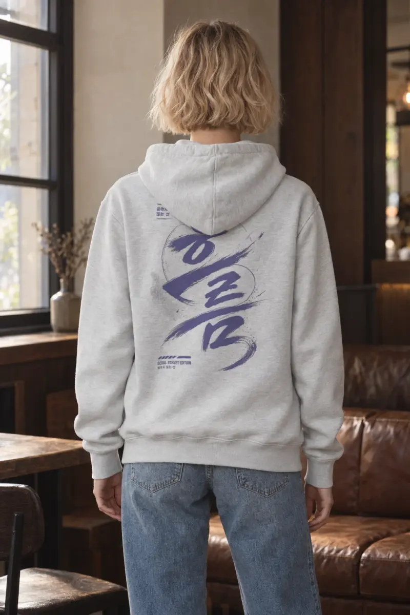 "멈추지 않는 선" Heavy Blend Unisex Pullover Hoodie