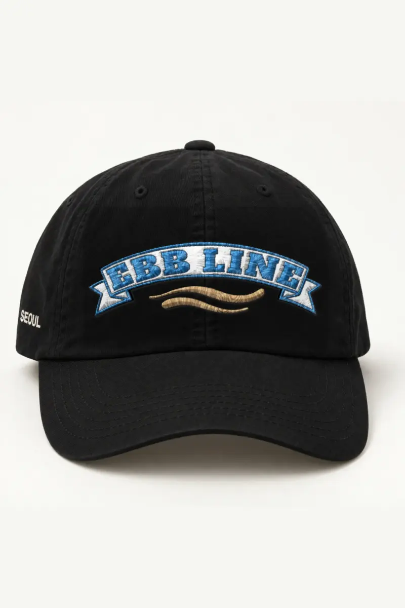 "Ebb Line Waves" Classic Dad Hat · Embroidered