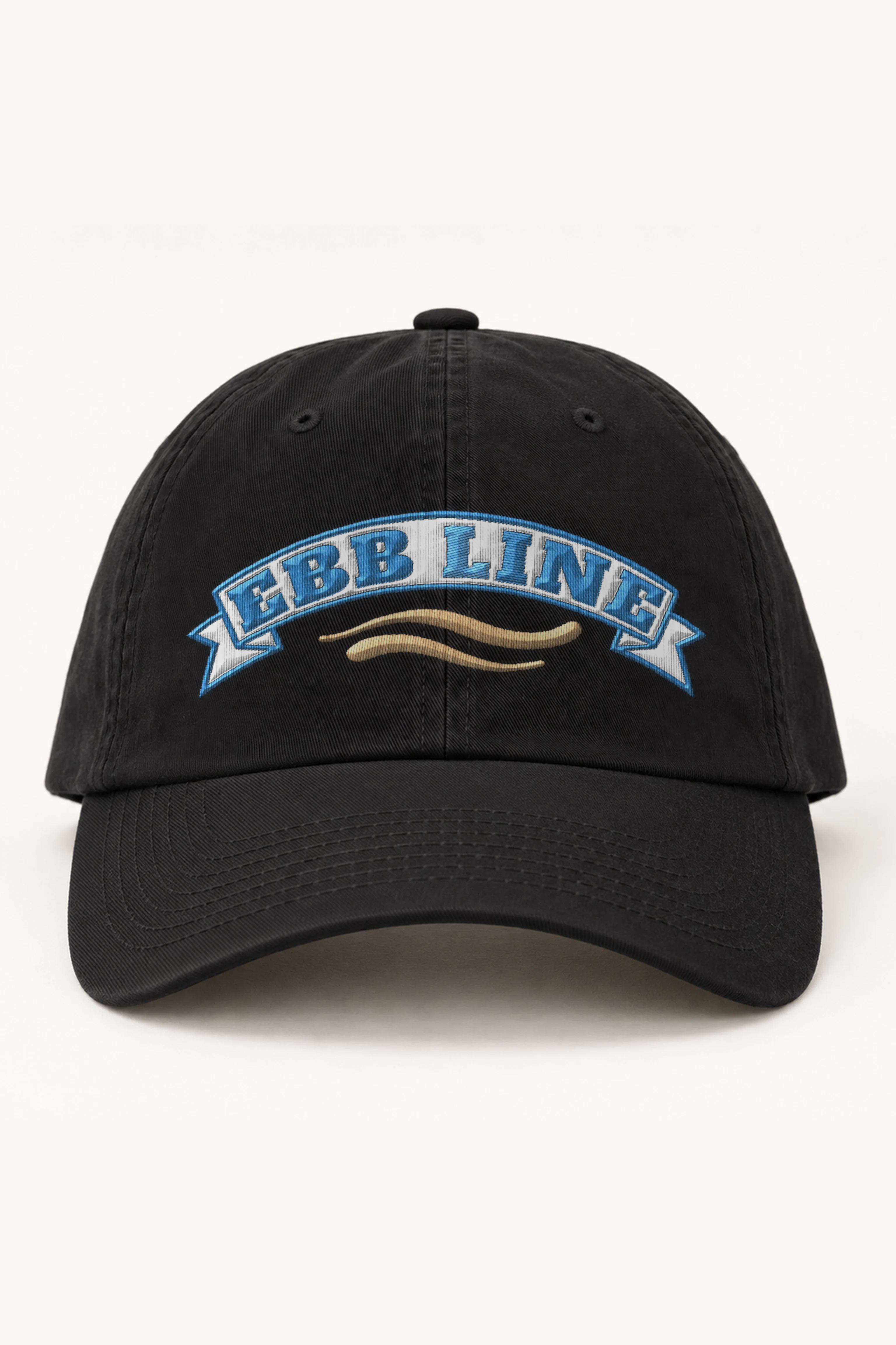 "Ebb Line Waves" Classic Dad Hat · Embroidered