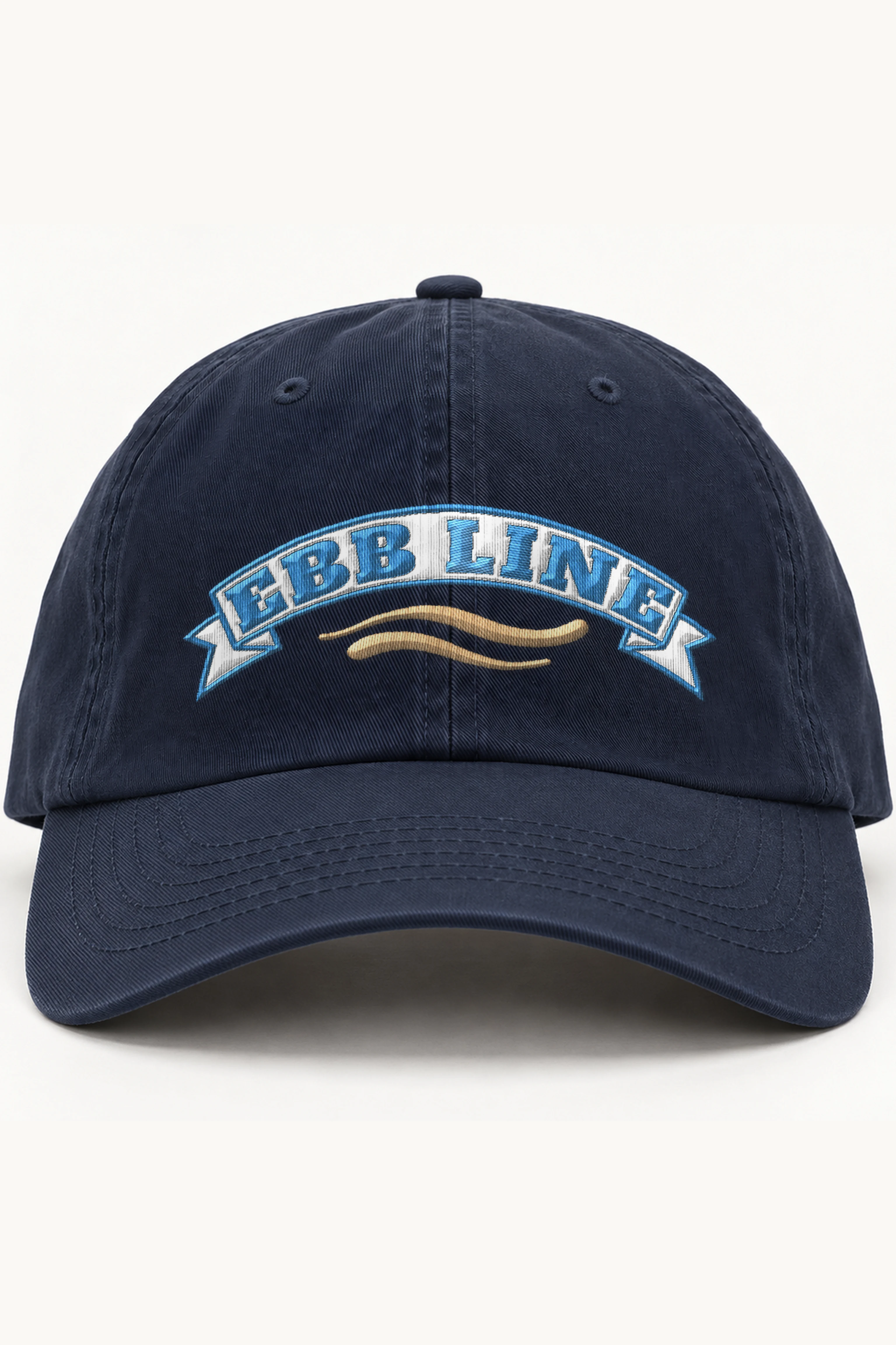 "Ebb Line Waves" Classic Dad Hat · Embroidered