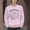 "복실복실 행운 제조소" Heavy Blend Unisex Crewneck Sweatshirt