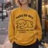 "복실복실 행운 제조소" Unisex Longsleeve T-shirt | Gildan 2400
