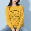 "Resting Puppy Line Art" Unisex Longsleeve T-shirt | Gildan 2400