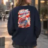 "속도제한? 결국 뚫는다" Heavy Blend Unisex Crewneck Sweatshirt | Gildan 18000
