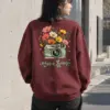"언제나, 꽃이야" Heavy Blend Unisex Crewneck Sweatshirt | Gildan 18000