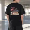 "옛집 Blossom House" Heavyweight Unisex Crewneck T-shirt | Gildan 5000