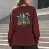 "Liberty City Glow" Unisex Longsleeve T-shirt | Gildan 2400