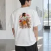 "Wildflower Pause" Heavyweight Unisex Crewneck T-shirt | Gildan 5000