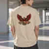 "지금도 멋져 Eagle" Heavyweight Unisex Crewneck T-shirt | Gildan 5000