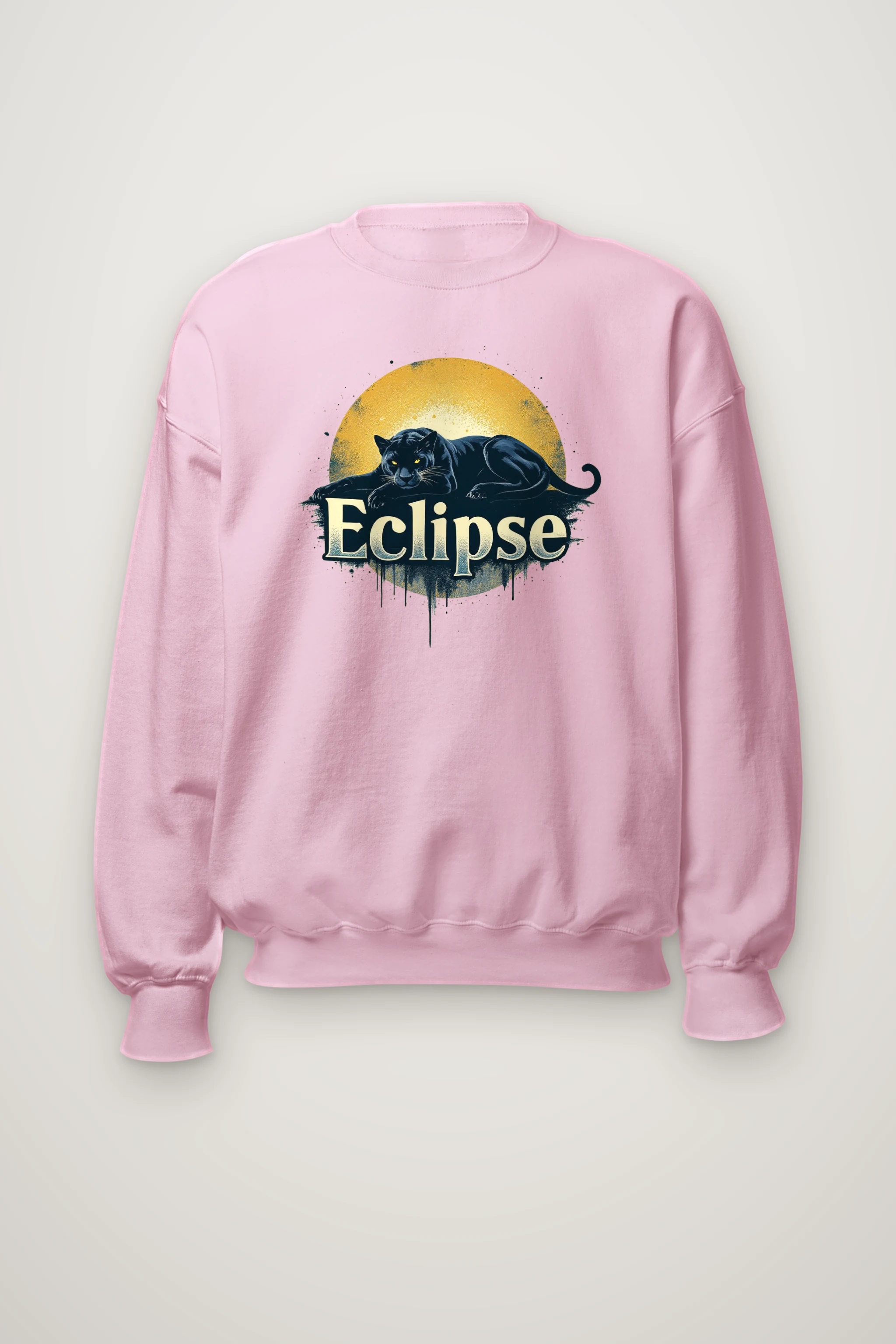 "Eclipse Panther" Heavy Blend Unisex Crewneck Sweatshirt