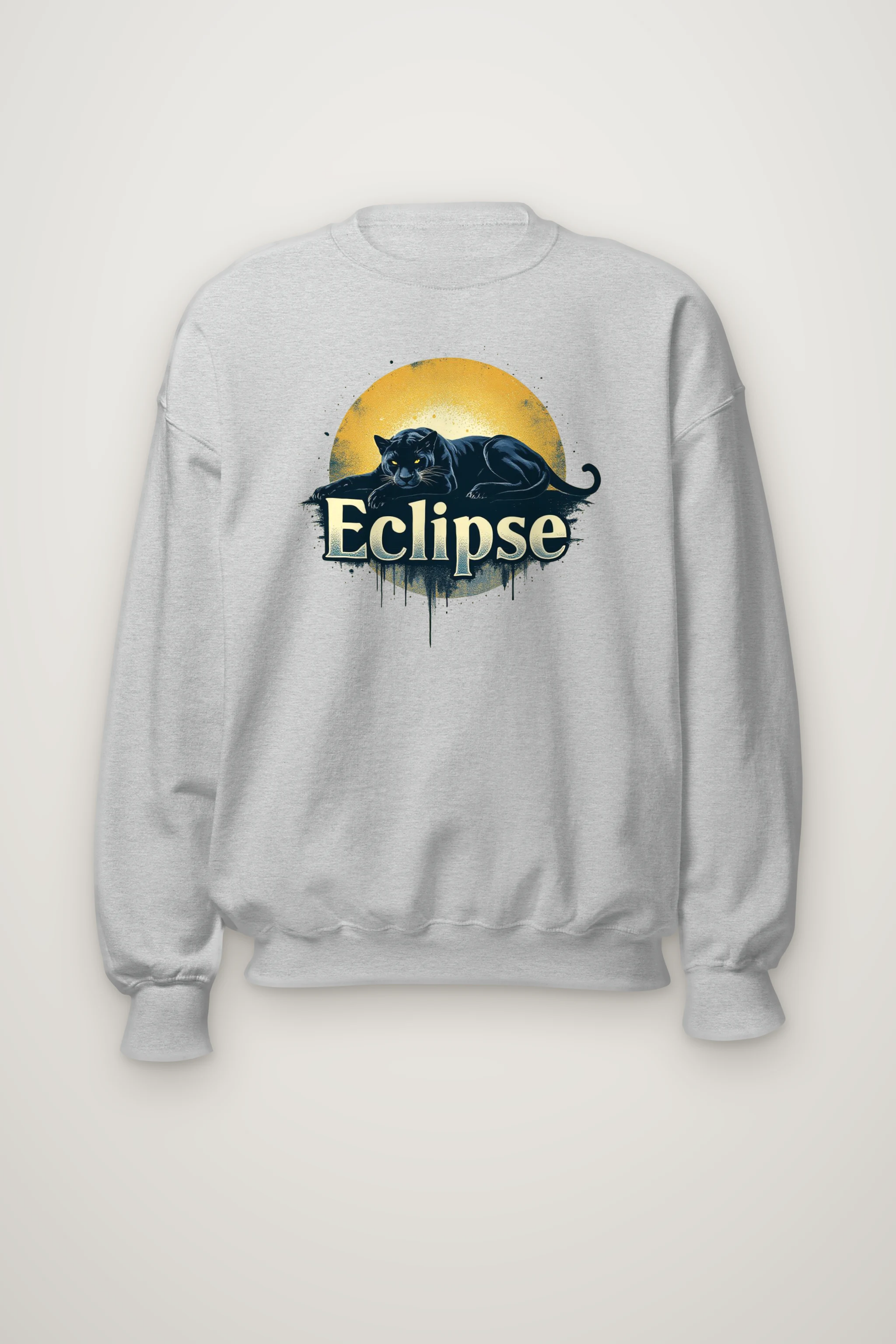 "Eclipse Panther" Heavy Blend Unisex Crewneck Sweatshirt