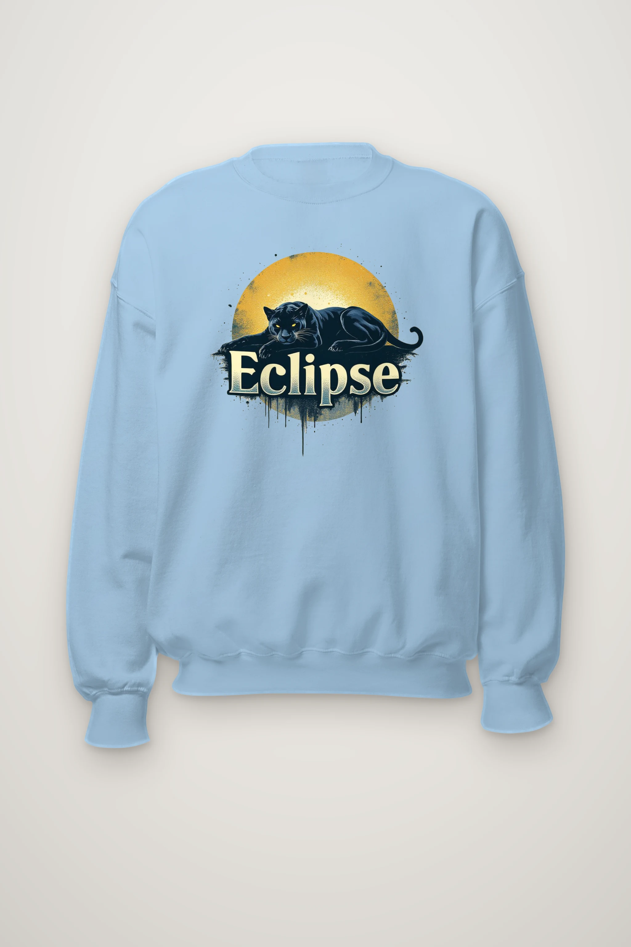 "Eclipse Panther" Heavy Blend Unisex Crewneck Sweatshirt