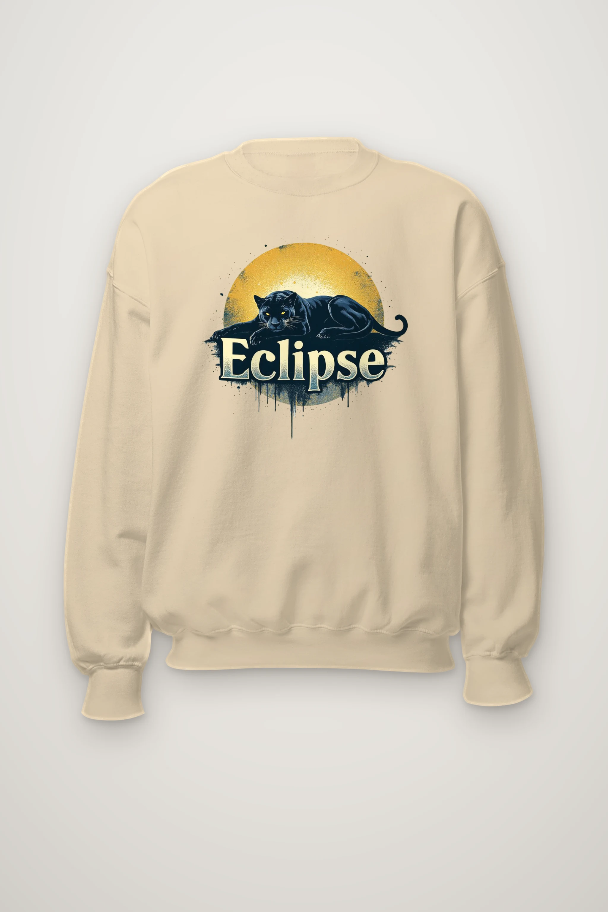 "Eclipse Panther" Heavy Blend Unisex Crewneck Sweatshirt