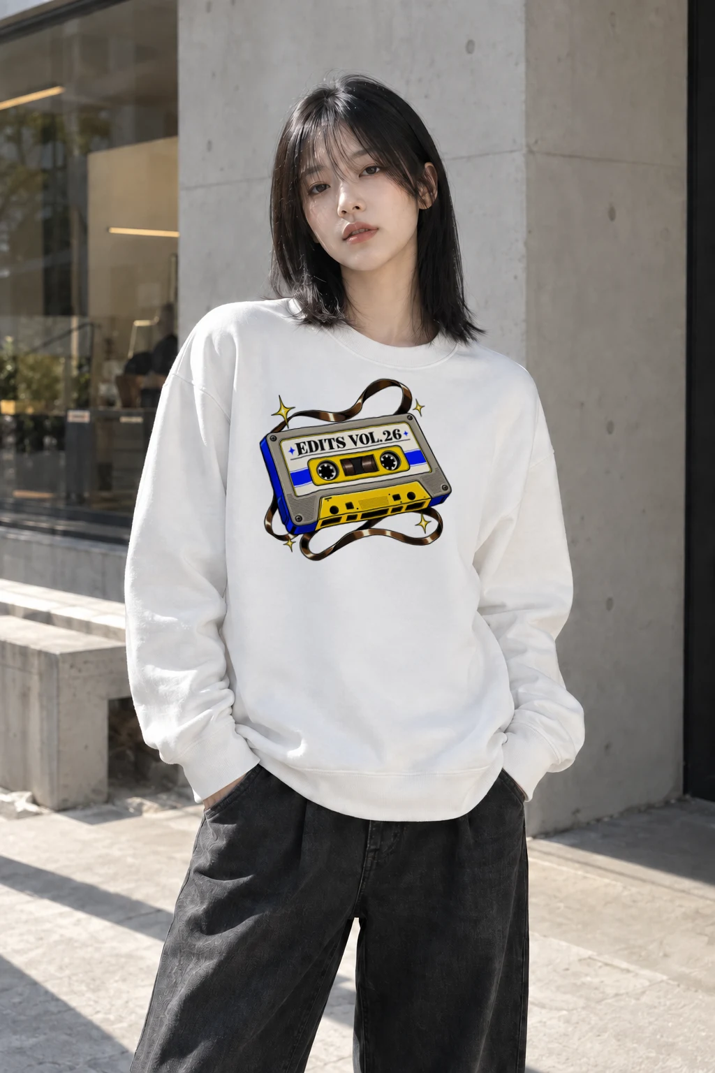 "Edits Vol. 26" Heavy Blend Unisex Crewneck Sweatshirt | Gildan 18000