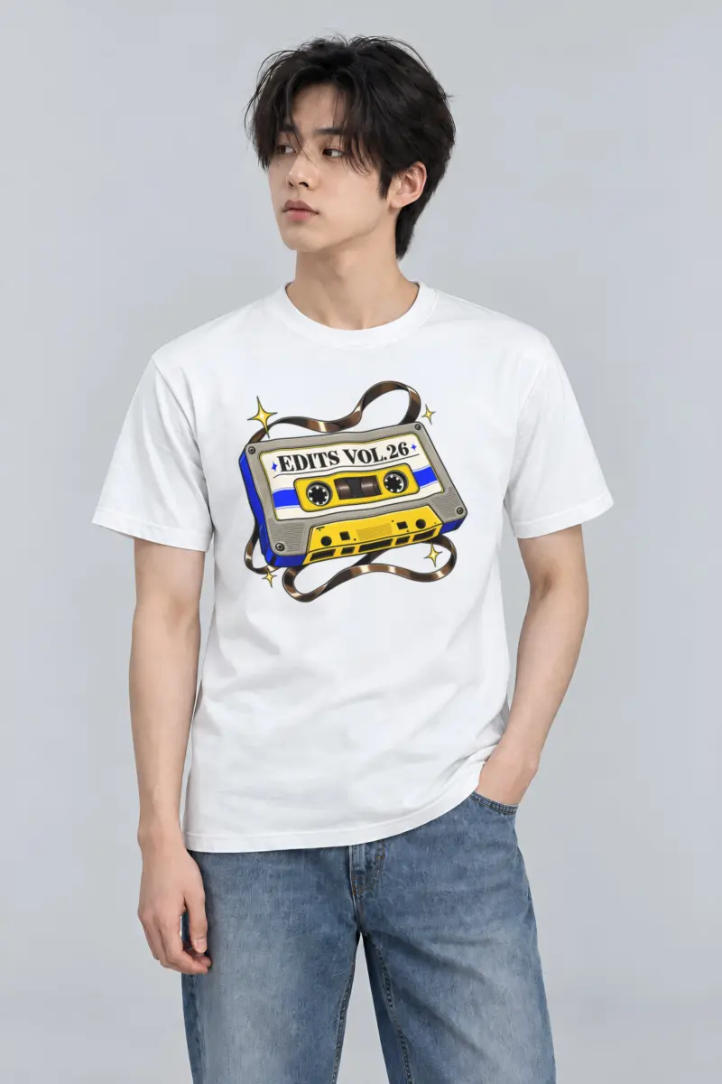"Edits Vol.26" Heavyweight Unisex Crewneck T-shirt