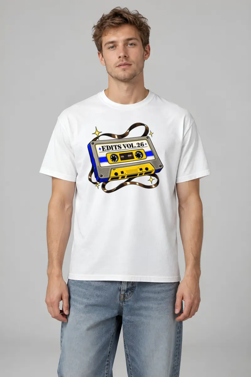 "Edits Vol.26" Heavyweight Unisex Crewneck T-shirt